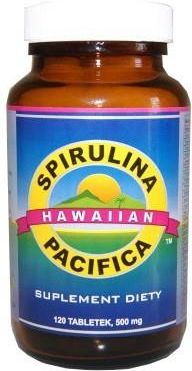 Pacifica Spirulina Hawajska 120 tabletek