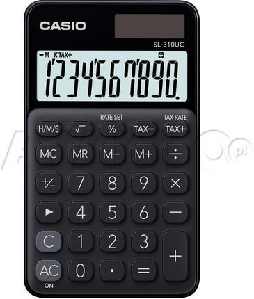 Kalkulator 10pozycyjny czarny SL-310UC-BK-S Casio
