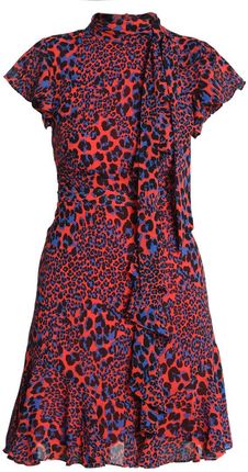 open lace back dress Miss Circle Women Patricia Burgundy Leopard Burnout Velvet Mesh Backless Maxi Dress