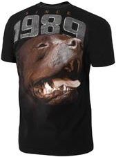Koszulka Pit Bull Fighter - Czarna (218024.9000) - Ceny i opinie T-shirty i koszulki męskie NTJM