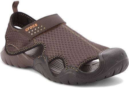 Sandały CROCS Swiftwater Sandal M 15041 Espresso/Espresso Ceny