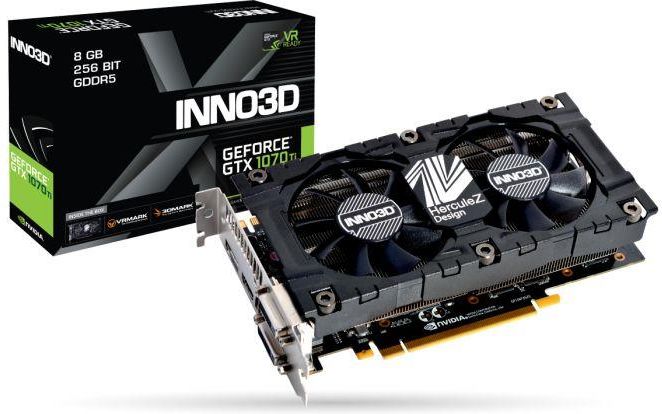 Inno3D GeForce GTX 1070 Ti X2 v2 8GB GDDR5 (N107T2SDNP5DS