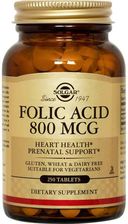 Zdjęcie Solgar Folic Acid Kwas Foliowy 800 mcg 250 tabl - Małomice
