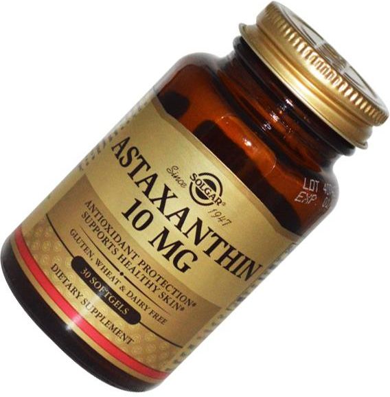 Preparat medycyny naturalnej Solgar Solgar Natural Astaxanthin 10 mg