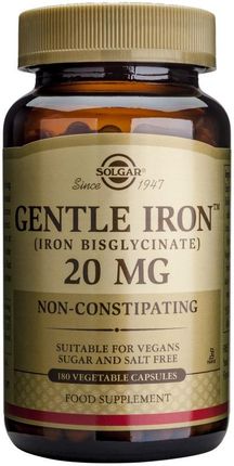 Solgar Żelazo Gentle Iron 25 mg 180 kaps