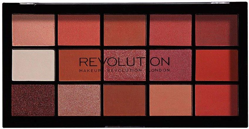 „Makeup Revolution“ iš naujo įkėlė „Newtrals 2“ paletę iš 15 akių šešėlių