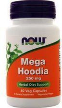 Preparat medycyny naturalnej Now Foods Mega Hoodia Gordonii 250 Mg 60 Kaps - zdjęcie 1