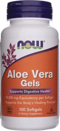 Now Foods Aloe Vera Gels 5000 Mg 100 Kaps