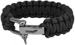 Zdjęcie Texar Bransoleta Paracord Czarna 543#56 Par Ac Tx - Wołczyn