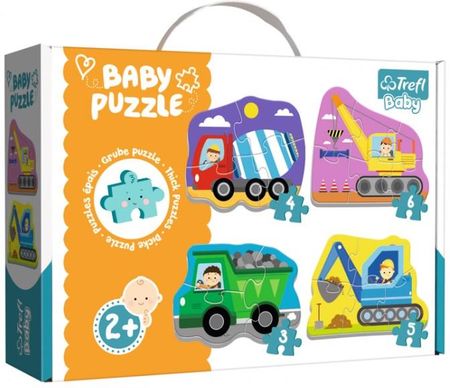 Trefl Puzzle Baby Pojazdy Na Budowie 36072