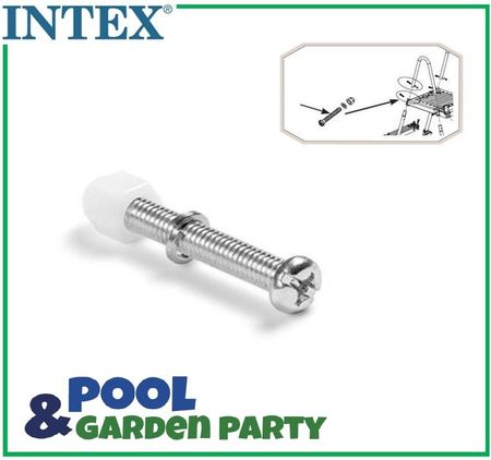 Intex Śruba M6 x 40mm z plastikową nakrętką do drabinek basenowych 10227