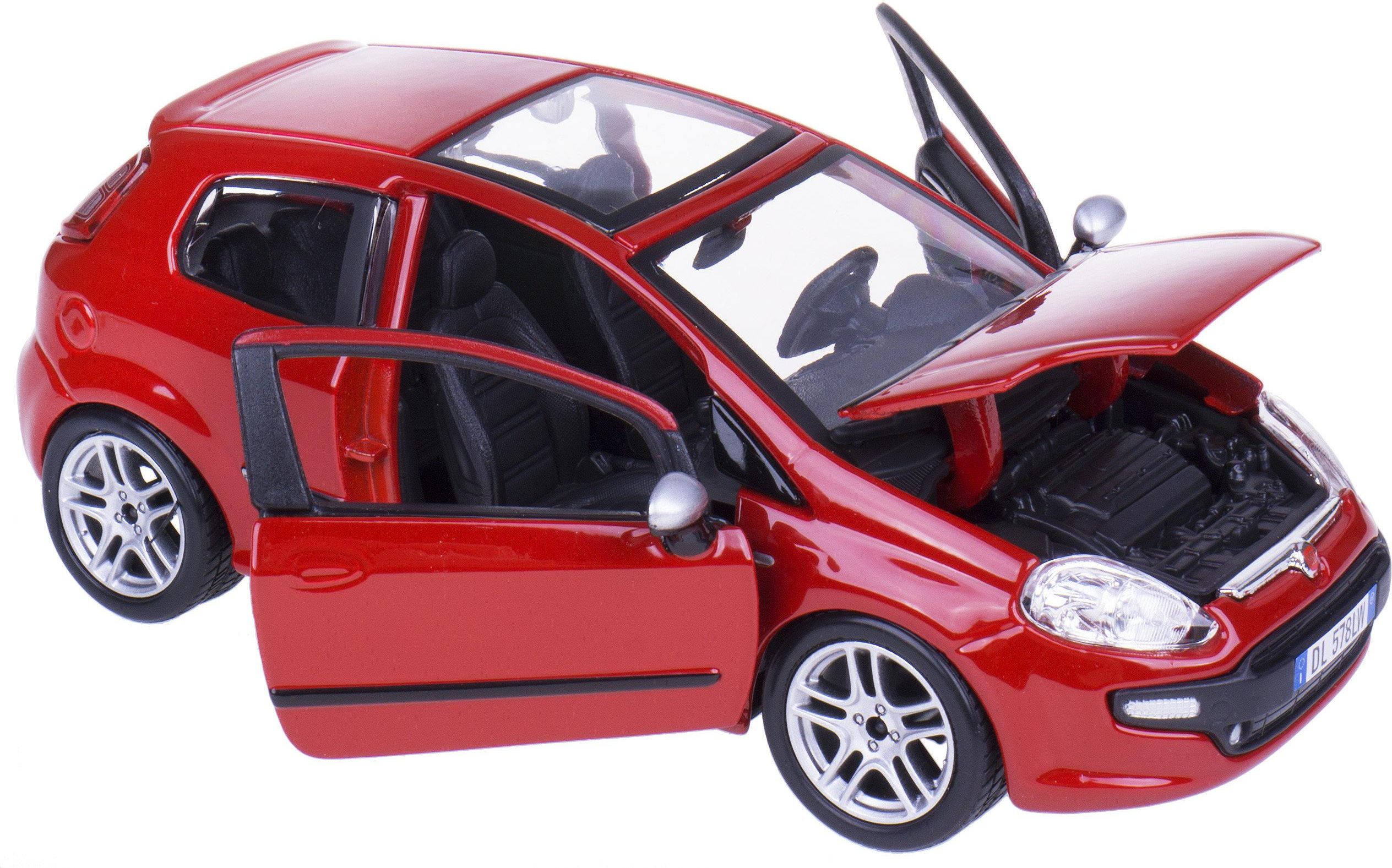 Bburago Fiat Punto Evo Model Metalowy 1:24 Czerwon - Ceny i opinie ...