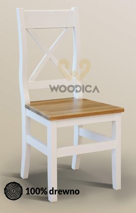 Woodica Krzesło Nicea 31 z dębowym siedziskiem
