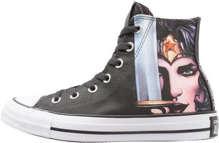 Converse CHUCK TAYLOR ALL STAR HI DC REBIRTH WONDER WOMAN Tenisowki i Trampki wysokie multicolor Ceny i opinie Ceneo.pl