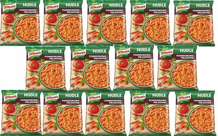 Knorr Nudle Pomidorowe Pikantne Zupa Danie 63G