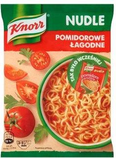 Knorr Nudle Pomidorowe Łagodne Zupa Danie 65G