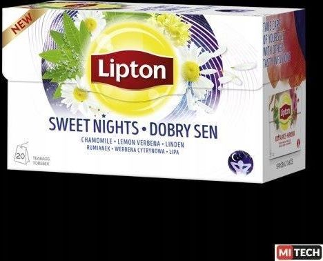 Herbata Lipton Dobry Sen Herbatka Ziolowa 30g 20 Torebek Ceny I Opinie Ceneo Pl