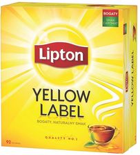 Zdjęcie Lipton Yellow Label Herbata Czarna 184G 92 Torebki - Bukowno