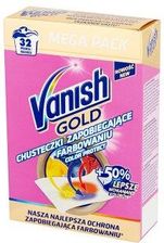 Vanish Gold Color Protect Chusteczki Zapobiegające Farbowaniu 32 Prania 16 Sztuk - Chusteczki do prania
