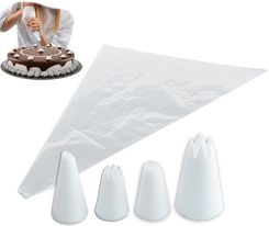 Zdjęcie Orion Rękaw Cukierniczy Z Tylkami Biały 12 Elementów - Kościan