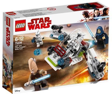 Klocki Lego Star Wars Jedi I żołnierze Armii Klonów 75206 Ceny I