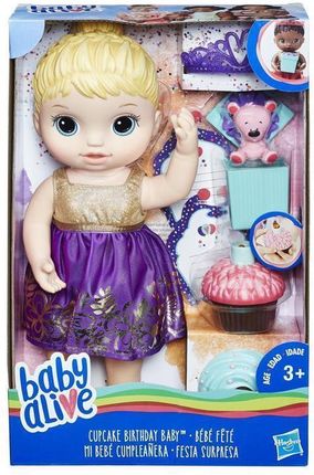 Hasbro Baby Alive Urodzinowa Lala E0596