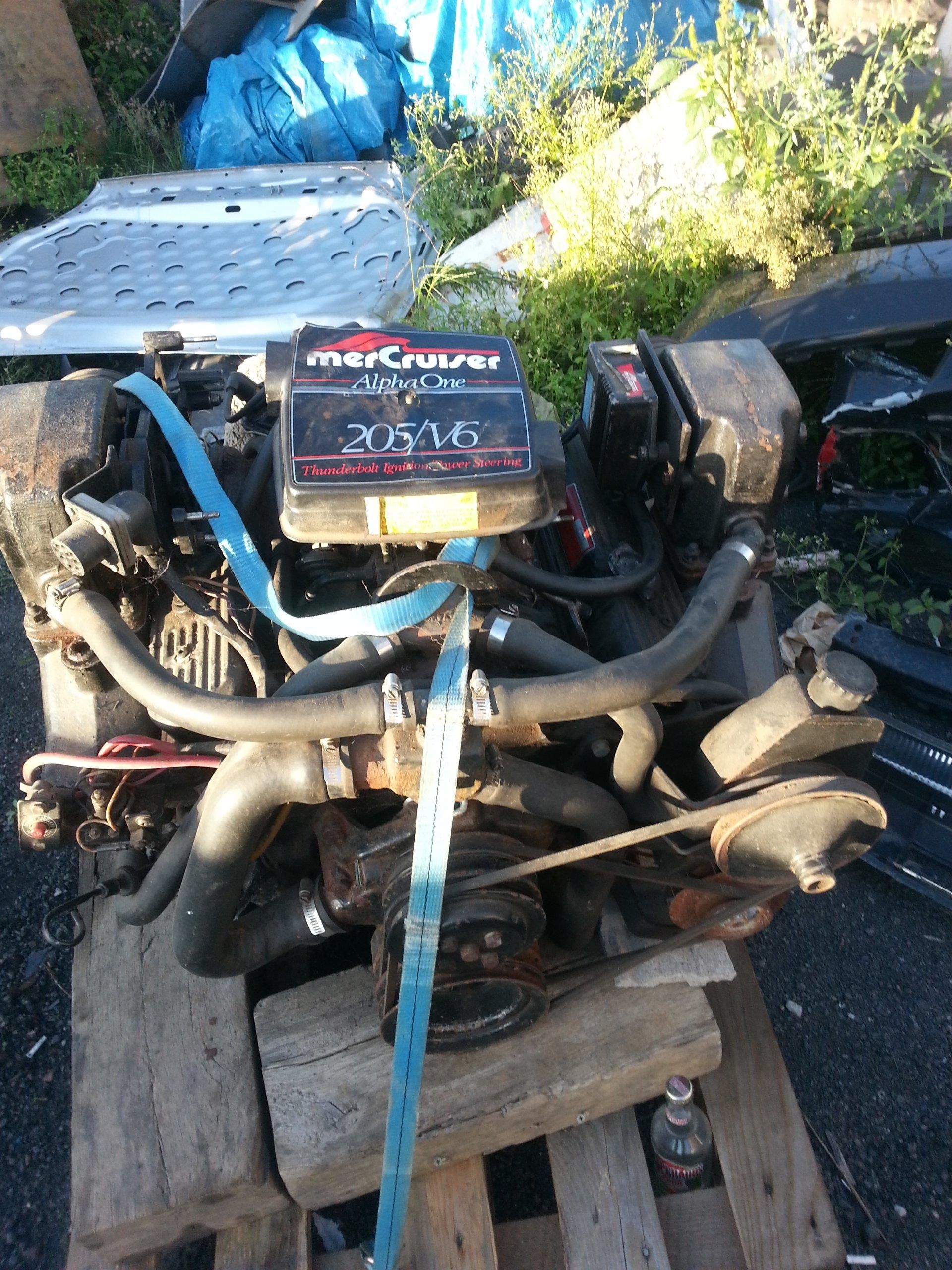 Mercruiser 4.3 silnik plus wszystkie czesci 1989 r Opinie i ceny na
