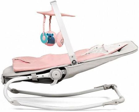 Kinderkraft Pivoine Felio 3 En 1 Berceau Rebondir Rose