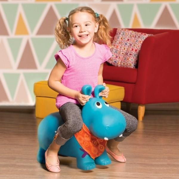 B.Toys Skaczący Hipopotam Hankypants - zdjęcie 2 B.Toys Skaczący Hipopotam Hankypants
