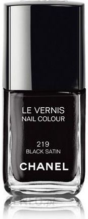 Chanel Le Vernis Nail Colour Lakier do paznokci nr 219 Black Satin 13ml