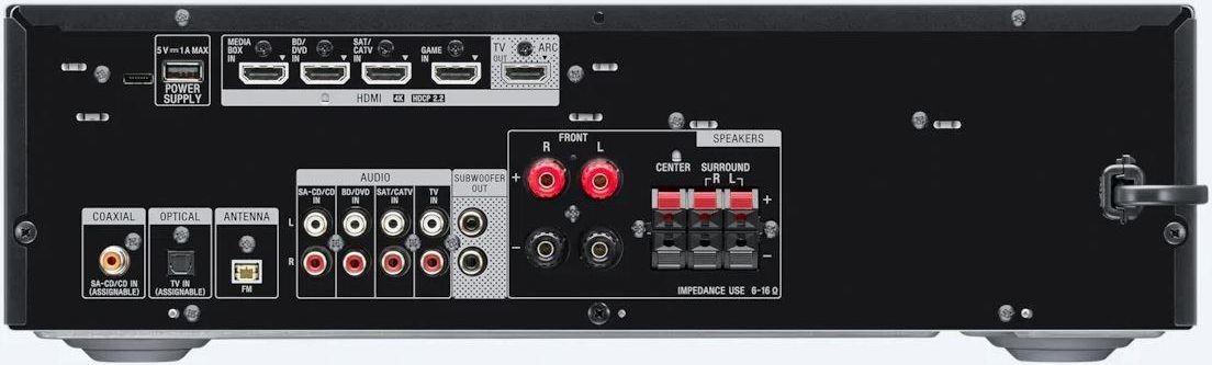 SONY STR-DH590 czarny - zdjęcie 1 SONY STR-DH590 czarny