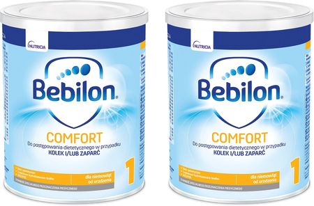 Bebilon Comfort 1 dla niemowląt od urodzenia 2x400 g