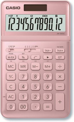 Kalkulator 12 poz różowy JW-200SC Casio Stylish