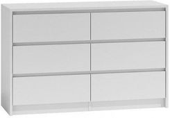 Zdjęcie Topeshop Komoda Duża Biała 120X40X75 Cm - Ostrów Wielkopolski
