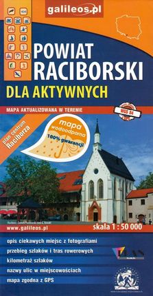Mapa dla aktywnych - Powiat Raciborski 1:50 000 - Praca zbiorowa