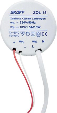 SKOFF zasilacz elektroniczny LED 10V 15W zOL-15