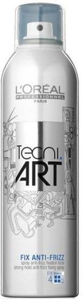 L’Oreal Professionnel Texni Art Fix Anti-Frizz Spray Utrwalający 4/6 Chroniący Przed Wilgocią 400Ml