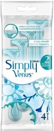 Gillette Simply Venus maszynki do golenia 4 sztuki