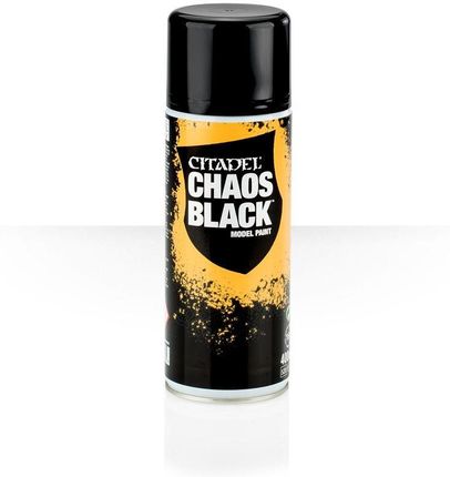 Warhammer Citadel Spray Czarny Chaos Black 400Ml