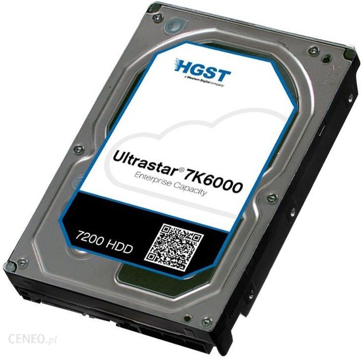 Dysk serwerowy WD Ultrastar 4TB 3,5 SAS (HUS726T4TAL5204) (0B36048