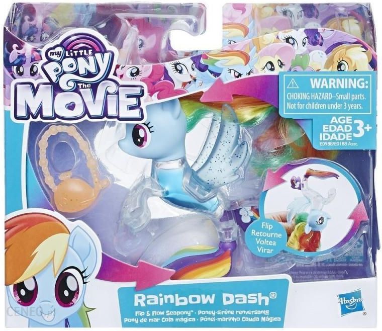 Hasbro My Little Pony Podwodne Kucyki Rainbow Dash E0988 Ceny I Opinie Ceneo Pl