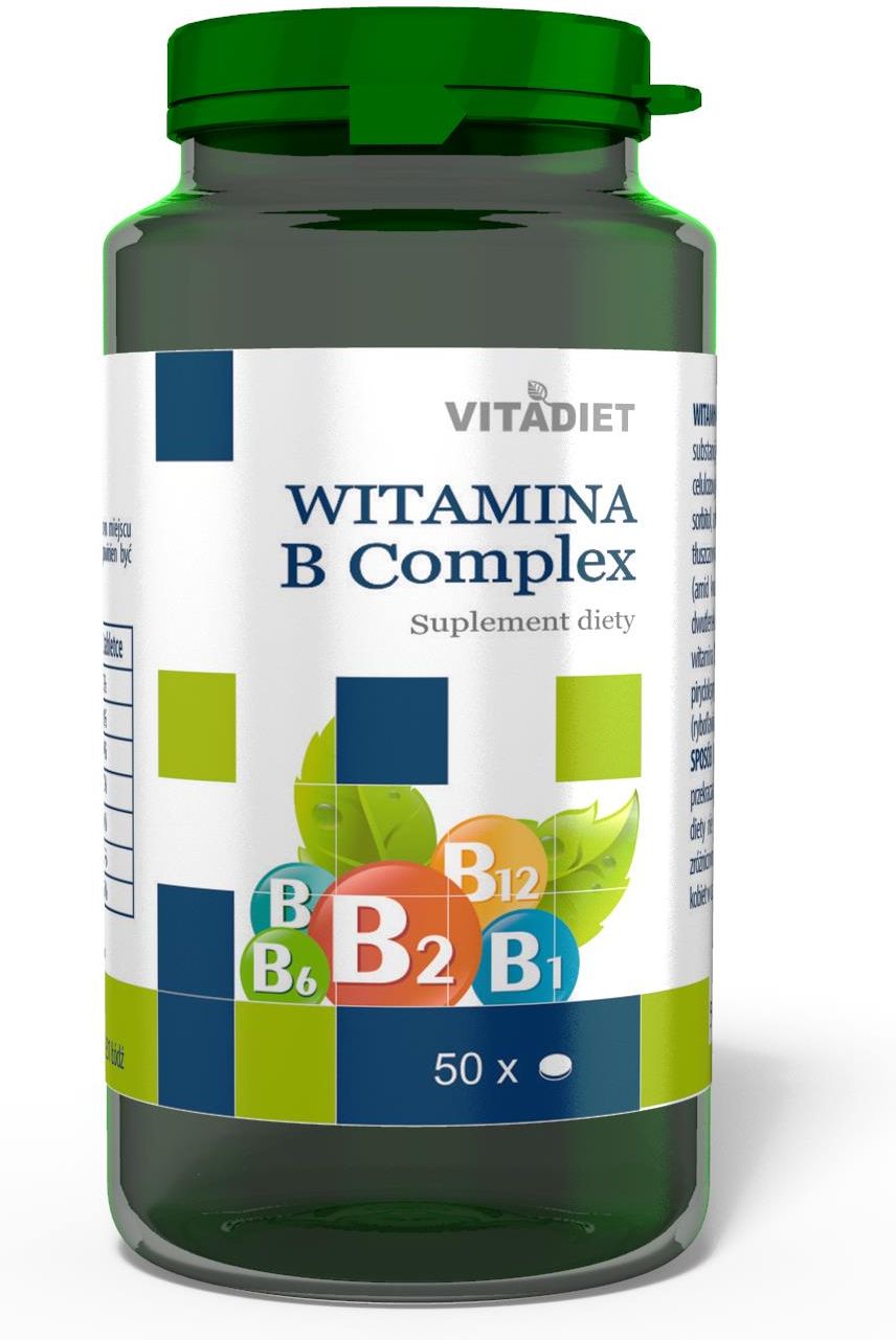 VitaDiet Witamina B Complex 50 Tabl - Opinie I Ceny Na Ceneo.pl