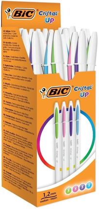 Długopis zamykany Bc Crystal Up Mix Kol pudełko A 20