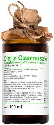 Naturherbs Olej z czarnuszki nierafinowany Ziolovital Premium 100Ml