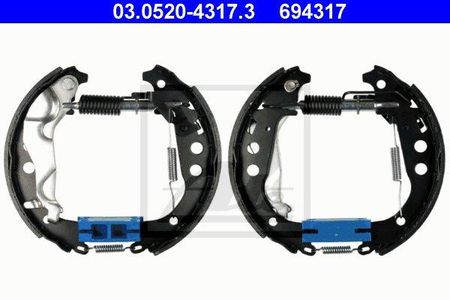 Szczęka hamulcowa Ate Zestaw Szczęki+Cylinderki Hamulcowe 03.0520