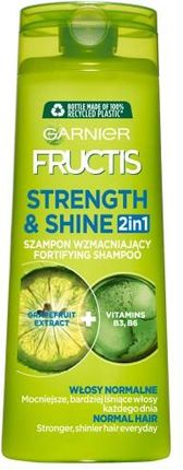 Garnier Fructis Strength & Shine 2in1 szampon wzmacniający 400 ml