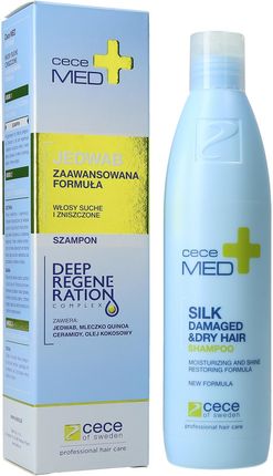 Ce-Ce MED Silk - szampon z jedwabiem do włosów suchych 300ml