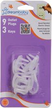 Zdjęcie DreamBaby zaślepki gniazdek elektrycznych 9 sztuk - Tarnów