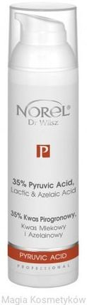Norel Dr Wilsz Kwasy Pyruvic Acid 35% Kwas Pirogronowy Mlekowy I Azelainowy 50 ml