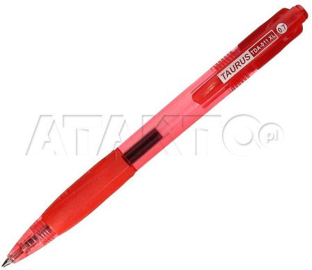 Długopis automatyczny 0.3mm czerwony Taurus TDA011XL